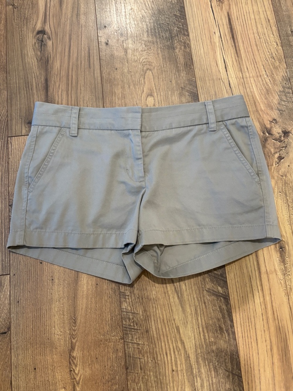 J.Crew Women's Chino Gray Shorts